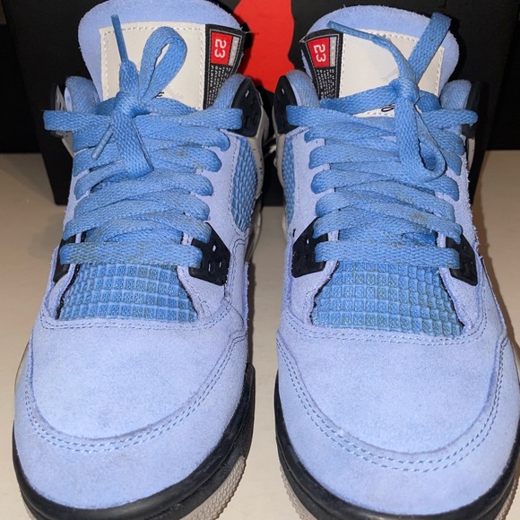 Air Jordan 4 Retro UNC - University Blue - Picture 2 of 4